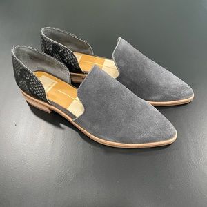 Dolce Vita Navy Blue Suede Flats